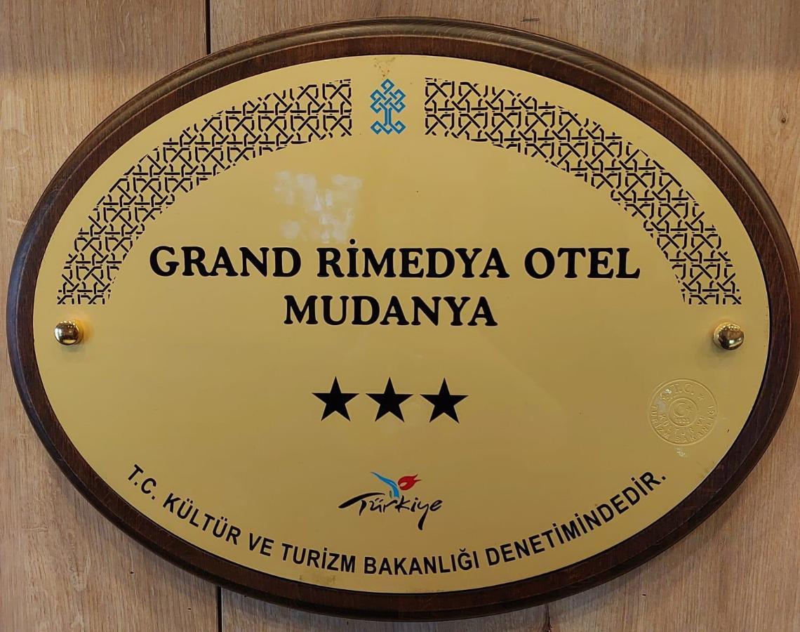 Grand Rimedya Hotel Mudanya Bursa Esterno foto